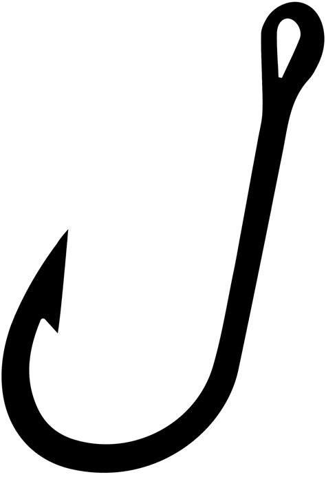 Fishing Hook Clipart .